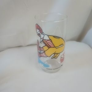 Vintage McDonald's Collectable glass